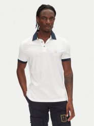 Aeronautica Militare Polo 251PO1863J682 Biały Regular Fit. Białe koszulki polo Aeronautica Militare, m, bez wzorów, z bawełny, bez kołnierzyka, bez ramiączek. Za 389.99 zł.