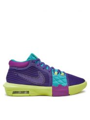 Nike Buty do koszykówki Lebron Witness VIII FB2239 500 Fioletowy. Fioletowe buty do koszykówki Nike, bez zapięcia, do koszykówki. Za 459.99 zł.