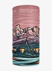 Chusta wielofunkcyjna Buff Coolnet UV National Parks - grand teton. Brązowe szaliki Buff, bez wzorów, z elastanu. Za 94.99 zł.