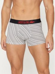 Lacoste Bokserki 5H6424 Biały. Białe bokserki LACOSTE, m, bez wzorów, z bawełny. Za 89.99 zł.