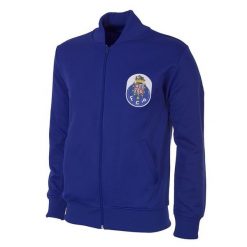 Kurtka/bluza retro piłkarska dla dorosłych - FC Porto 1983-84 - Niebieska. Niebieskie kurtki COPA FOOTBALL, m, bez wzorów, bez kaptura. Za 422.80 zł.