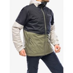 Kurtka ocieplana męska Columbia Point Park Insulated Jacket. Zielone kurtki Columbia, m, bez wzorów, bez kaptura. Za 482.99 zł.