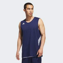 Koszulka 3G Speed Reversible Basketball AEROREADY. Białe buty do koszykówki Adidas, bez zapięcia, na fitness i siłownię. Za 179.00 zł.