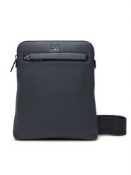 BOSS Saszetka 50536477 Granatowy. Niebieskie saszetki i nerki Boss, bez wzorów, ze skóry. Za 279.99 zł.