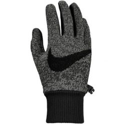 Męskie Rękawiczki Do Biegania DriFIT. Czarne rękawiczki Nike, bez wzorów. Za 324.99 zł.