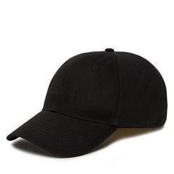 Czapka z daszkiem Calvin Klein. Czarne czapki z daszkiem CALVIN KLEIN, bez wzorów. Za 179.99 zł.