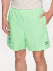 Adidas Szorty sportowe Happy Earth HI2964 Zielony Regular Fit. Zielone krótkie spodenki sportowe Adidas, m, bez wzorów, z syntetyku. Za 249.99 zł.
