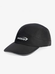Czapka z daszkiem Inov-8 Active Cap. Czarne czapki z daszkiem Inov-8, bez wzorów, ze skóry. Za 82.49 zł.