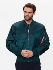 Alpha Industries Kurtka bomber MA-1 100101 Granatowy Oversize. Niebieskie kurtki Alpha Industries, m, bez wzorów, z syntetyku, bez kaptura. Za 619.00 zł.
