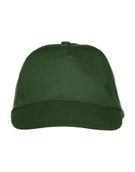 Clique Texas Cap czapka 5-panelowy twill bawełna – bottle green. Zielone czapki z daszkiem CLIQUE, bez wzorów, z bawełny. Za 77.89 zł.