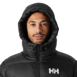 Kurtka z kapturem Helly Hansen Active. Szare kurtki Helly Hansen, m, bez wzorów, z puchu, z kapturem. W wyprzedaży za 885.50 zł.
