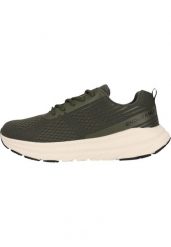 Buty do treningu biegowego Endurance Adrian. Zielone buty turystyczne Endurance, bez wzorów, z materiału, bez zapięcia, na fitness i siłownię. Za 171.50 zł.