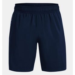 Spodenki treningowe męskie lekkie Under Armour 1370388. Niebieskie krótkie spodenki sportowe Under Armour, m, bez wzorów. Za 169.99 zł.