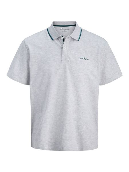 Jack & Jones Koszulka polo "Blaze" w kolorze szarym rozmiar: S. Szare koszulki polo Jack & Jones, s, bez wzorów, bez kołnierzyka, bez ramiączek. Za 57.47 zł.