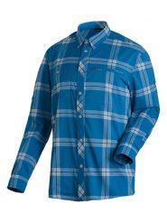 Maier Sports Koszula funkcyjna "Kasen" - Regular fit - w kolorze niebieskim rozmiar: 48. Niebieskie koszule Maier Sports, bez wzorów, z materiału, bez ramiączek, outdoorowe. Za 196.70 zł.