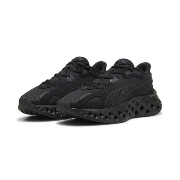 Puma Buty Softride Frequence 31050001. Czarne buty do biegania Puma, bez wzorów, bez zapięcia, do biegania. Za 399.99 zł.