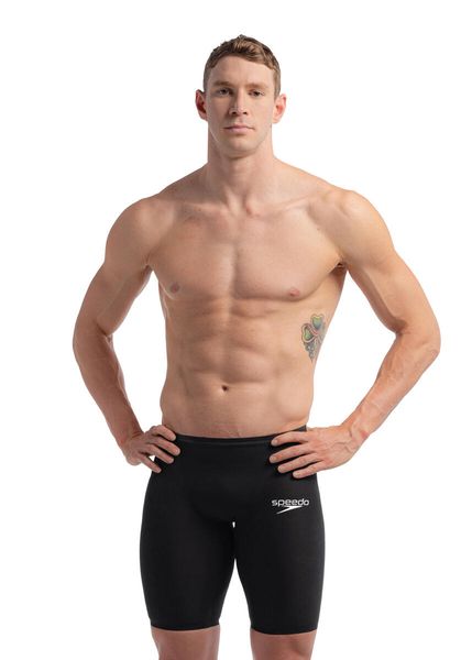 Strój pływacki startowy Męski Speedo LZR Valor. Czarne odzież kompresyjna Speedo, l, bez wzorów, z elastanu, do pływania. Za 1,281.25 zł.