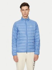 EA7 Emporio Armani Kurtka puchowa 8NPB23 PNGPZ 1526 Niebieski Regular Fit. Niebieskie kurtki EA7 Emporio Armani, m, bez wzorów, z puchu, bez kaptura. Za 429.99 zł.
