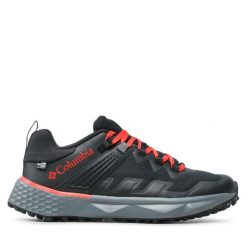 Trekkingi Columbia. Czarne buty trekkingowe Columbia, bez wzorów, bez zapięcia. Za 439.99 zł.