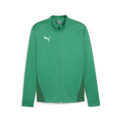 Kurtka z dresu Puma TeamGoal. Zielone kurtki Puma, s, bez wzorów, z dresówki, bez kaptura. Za 247.00 zł.