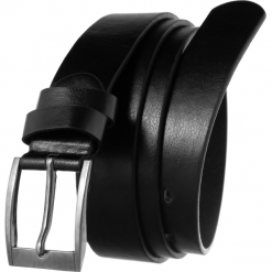 Pasek czarny unisex Cavaldi BOM-P2-130 BLACK. Czarne paski 4U Cavaldi, bez wzorów, ze skóry ekologicznej. Za 14.99 zł.