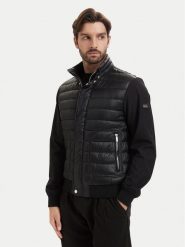 KARL LAGERFELD Kurtka przejściowa 505027 563580 Czarny Regular Fit. Czarne kurtki KARL LAGERFELD, m, bez wzorów, z syntetyku, bez kaptura. Za 949.99 zł.