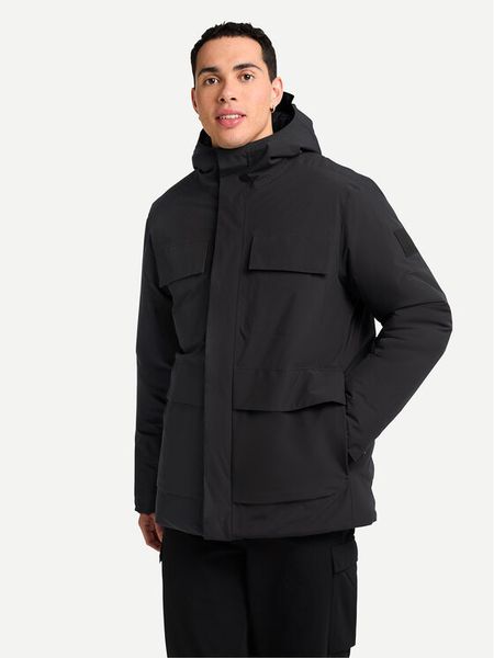 Jack Wolfskin Kurtka zimowa Brandenburger A65047 Czarny Regular Fit. Czarne kurtki Jack Wolfskin, na zimę, m, bez wzorów, z syntetyku, bez kaptura. Za 1,399.00 zł.