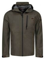 Geographical Norway Kurtka przejściowa "Barcilly" w kolorze khaki rozmiar: XXL. Brązowe kurtki Geographical Norway, xxl, bez wzorów, bez kaptura. Za 203.45 zł.