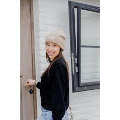 Czapka dla konia Kentucky Rubber Logo. Brązowe czapki zimowe KENTUCKY HORSEWEAR, bez wzorów. Za 230.50 zł.