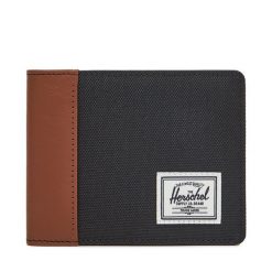 Duży Portfel Męski Herschel. Czarne portfele Herschel, bez wzorów. Za 149.99 zł.