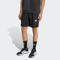 Tkane Szorty Do Ćwiczeń Essentials Base. Czarne szorty Adidas, bez wzorów, sportowe. Za 119.00 zł.
