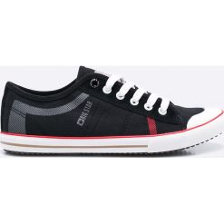 Big Star - Tenisówki. Czarne trampki BIG STAR, bez wzorów, bez zapięcia. W wyprzedaży za 59.90 zł.