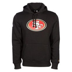 Bluza z kapturem San Francisco 49ers NFL. Czarne bluzy New Era, m, bez wzorów, z kapturem. Za 294.50 zł.