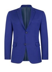 PAKO LORENTE – Marynarka garniturowa BRECCAN PPLM9-3G-158-K. Niebieskie garnitury Pako Lorente, bez wzorów. Za 199.99 zł.