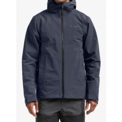 Kurtka przeciwdeszczowa męska Didriksons Noar JKT. Niebieskie kurtki Didriksons, m, bez wzorów, bez kaptura. Za 758.99 zł.