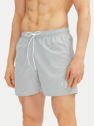 Calvin Klein Swimwear Szorty kąpielowe KM0KM01101 Niebieski Regular Fit. Niebieskie kąpielówki Calvin Klein Swimwear, l, bez wzorów, z syntetyku. Za 149.99 zł.