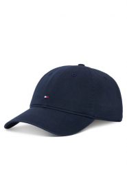 Tommy Hilfiger Czapka z daszkiem Th Flag Soft 6 Panel Cap AM0AM14099 Granatowy. Niebieskie czapki z daszkiem Tommy Hilfiger, bez wzorów, z bawełny. Za 169.99 zł.