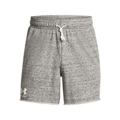 Szorty Under Armour Rival Terry. Białe szorty Under Armour, bez wzorów, sportowe. Za 240.50 zł.