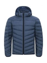 Clique Kurtka Idaho z recyklowanego poliamidu, ciepła i lekka. Niebieskie kurtki CLIQUE, m, bez wzorów, z materiału. Za 319.97 zł.