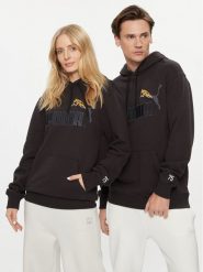 Puma Bluza Classics No.1 Logo Celebration 622671 Czarny Regular Fit. Czarne bluzy Puma, m, bez wzorów, z bawełny, bez kaptura. Za 219.99 zł.
