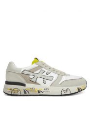 Premiata Sneakersy Mick Var 7212 Écru. Buty sportowe casual Premiata, bez wzorów, z materiału, bez zapięcia. Za 879.99 zł.