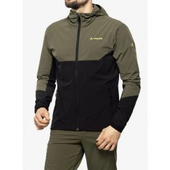 Kurtka softshell męska Vaude Moab Jacket IV. Czarne kurtki Vaude, m, bez wzorów, z softshellu, bez kaptura. Za 445.99 zł.