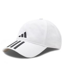 Czapka z daszkiem adidas. Białe czapki z daszkiem Adidas, bez wzorów. Za 69.99 zł.