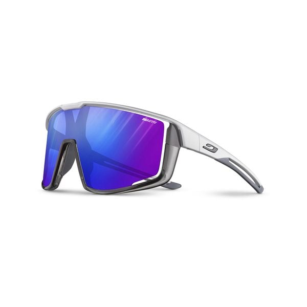 Okulary rowerowe JULBO Fury fotochrom biało szare Reactiv High Contrast kat.1-3. Białe okulary przeciwsłoneczne JULBO. Za 679.99 zł.