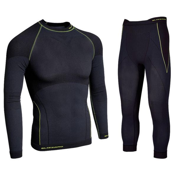 Bielizna termoaktywna męska Blizzard Mens Long M/L. Szara bielizna termoaktywna BLIZZARD, l, bez wzorów, z elastanu, narciarskie. Za 229.99 zł.