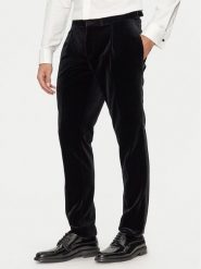 Hugo Spodnie materiałowe Getlin242E1X 50524910 Czarny Slim Fit. Czarne spodnie materiałowe Hugo, m, bez wzorów, z bawełny. Za 459.99 zł.