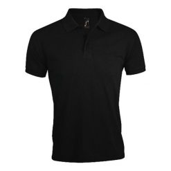 Męska Koszulka Polo Prime. Czarne koszulki polo SOL'S, m, bez wzorów, bez kołnierzyka, bez ramiączek, do biegania. Za 114.99 zł.