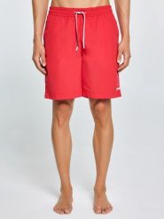 Szorty kąpielowe męskie czerwone Rafiw 603. Czerwone odzież kąpielowa BIG STAR, l, bez wzorów, wakacyjne. Za 139.99 zł.