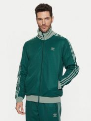 Adidas Bluza adicolor Classics Beckenbauer JP2520 Zielony Slim Fit. Zielone bluzy Adidas, m, bez wzorów, z bawełny, bez kaptura. Za 229.99 zł.