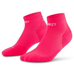 Męskie skarpety kompresyjne do biegania sportowe za kostkę Core Run CEP. Niebieskie odzież kompresyjna CEP, m, bez wzorów, z elastanu, do biegania. Za 74.00 zł.